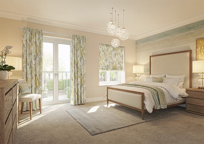 Cottonopolis, Honeydew - Made to Measure Curtains - Image 8